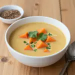Nationalgericht England: Carrot and Coriander Soup (Rezept) Nationalgericht England: Carrot and Coriander Soup (Rezept)