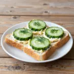 Nationalgericht England: Cucumber Sandwiches (Rezept) Nationalgericht England: Cucumber Sandwiches (Rezept)