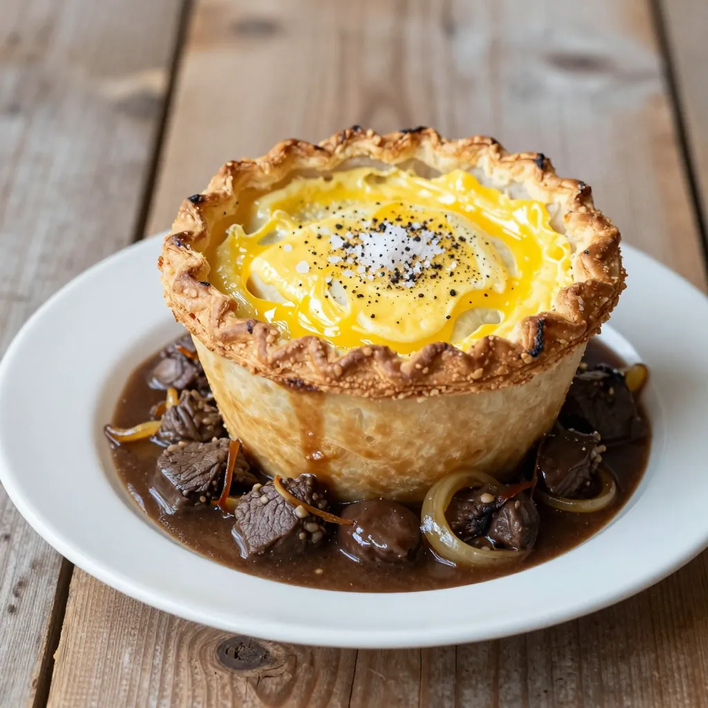 Nationalgericht England: Steak and Kidney Pie (Rezept)