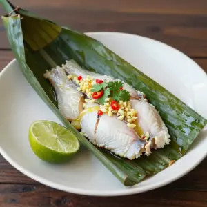 Nationalgericht Fiji: Banana Leaf-Wrapped Fish (Rezept)