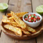 Nationalgericht Fiji: Cassava Chips mit Salsa (Rezept) Nationalgericht Fiji: Cassava Chips mit Salsa (Rezept)