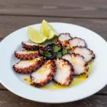 Nationalgericht Fiji: Chargrilled Octopus with Lime (Rezept)