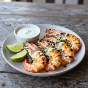 Nationalgericht Fiji: Coconut Grilled Shrimp (Rezept)