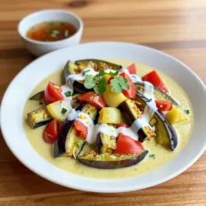 Nationalgericht Fiji: Eggplant Curry (Rezept)