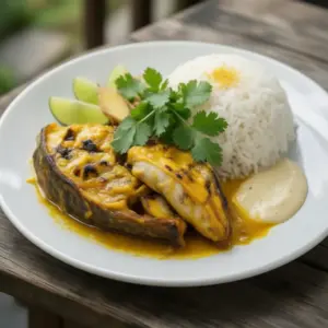 Nationalgericht Fiji: Grilled Coconut-Marinated Fish (Rezept)