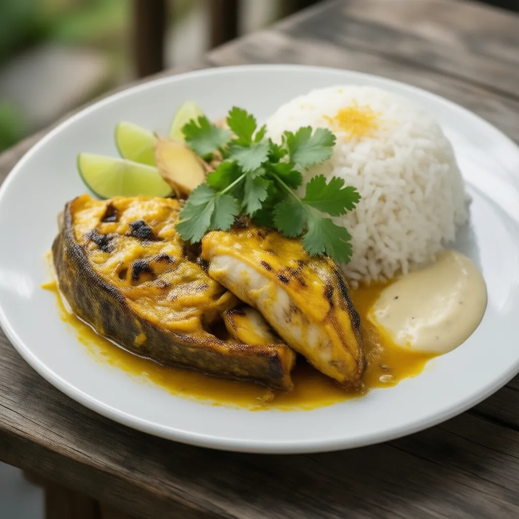 Nationalgericht Fiji: Grilled Coconut-Marinated Fish (Rezept)