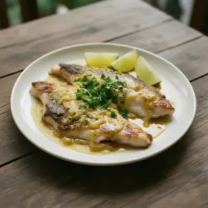 Nationalgericht Fiji: Grilled Tilapia with Lime Butter (Rezept)