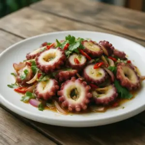 Nationalgericht Fiji: Lime-Marinated Octopus (Rezept)