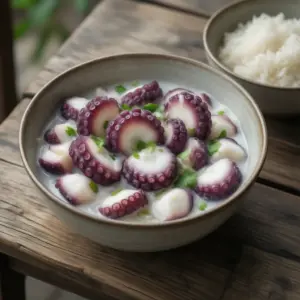 Nationalgericht Fiji: Octopus in Coconut Milk (Rezept)