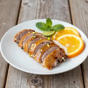 Nationalgericht Fiji: Roast Duck with Citrus Glaze (Rezept)