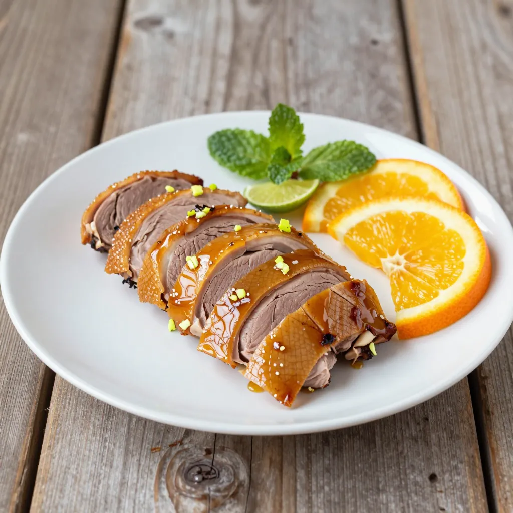 Nationalgericht Fiji: Roast Duck with Citrus Glaze (Rezept)