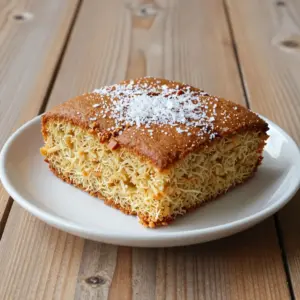 Nationalgericht Fiji: Roasted Coconut and Cassava Cake (Rezept)