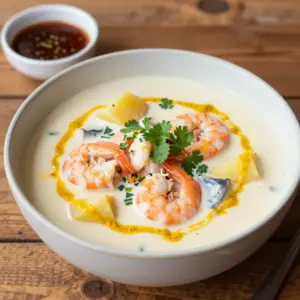 Nationalgericht Fiji: Seafood Chowder (Rezept)