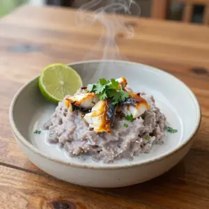 Nationalgericht Fiji: Smoked Fish and Taro Mash (Rezept)