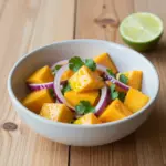 Nationalgericht Fiji: Tropical Mango and Lime Salad (Rezept) Nationalgericht Fiji: Tropical Mango and Lime Salad (Rezept)