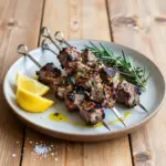 Nationalgericht Frankreich: Brochettes d’Agneau (Rezept) Nationalgericht Frankreich: Brochettes d’Agneau (Rezept)