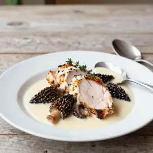 Nationalgericht Frankreich: Chapon aux Morilles (Rezept)