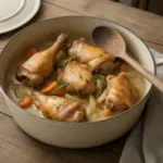 Nationalgericht Frankreich: Fricassée de Poulet à l’Ancienne (Rezept)