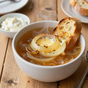 Nationalgericht Frankreich: Soupe à l'oignon (Rezept)