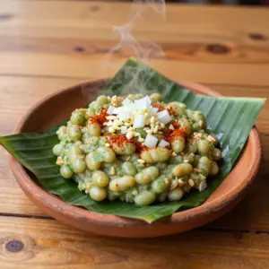 Nationalgericht Gabun: Koki aux Haricots (Rezept)