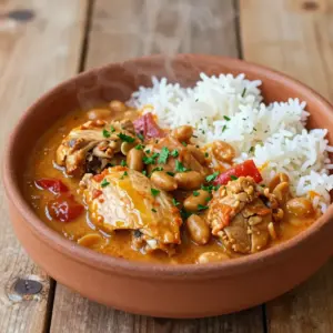 Nationalgericht Gabun: Mafé de Poulet (Rezept)