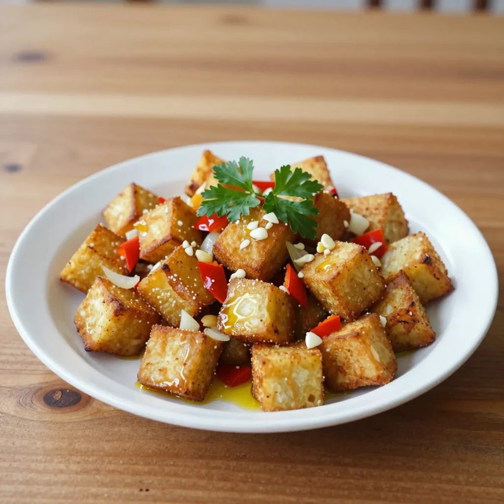 Nationalgericht Gabun: Manioc Sauté (Rezept)