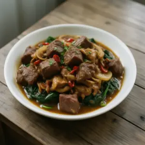 Nationalgericht Gabun: Mbongo Tchobi (Rezept)