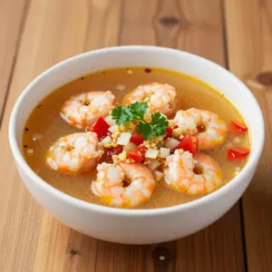 Nationalgericht Gabun: Soupe de Crevettes (Rezept)