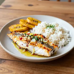 Nationalgericht Gambia: Baked Fish (Rezept)