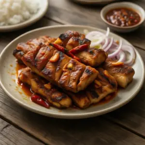 Nationalgericht Gambia: Grilled Barracuda (Rezept)