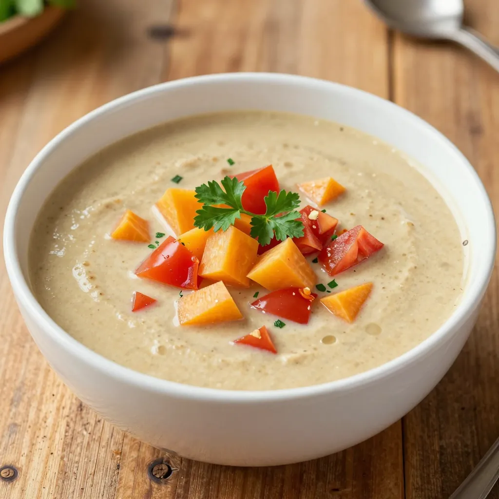 Nationalgericht Gambia: Groundnut Soup (Rezept)