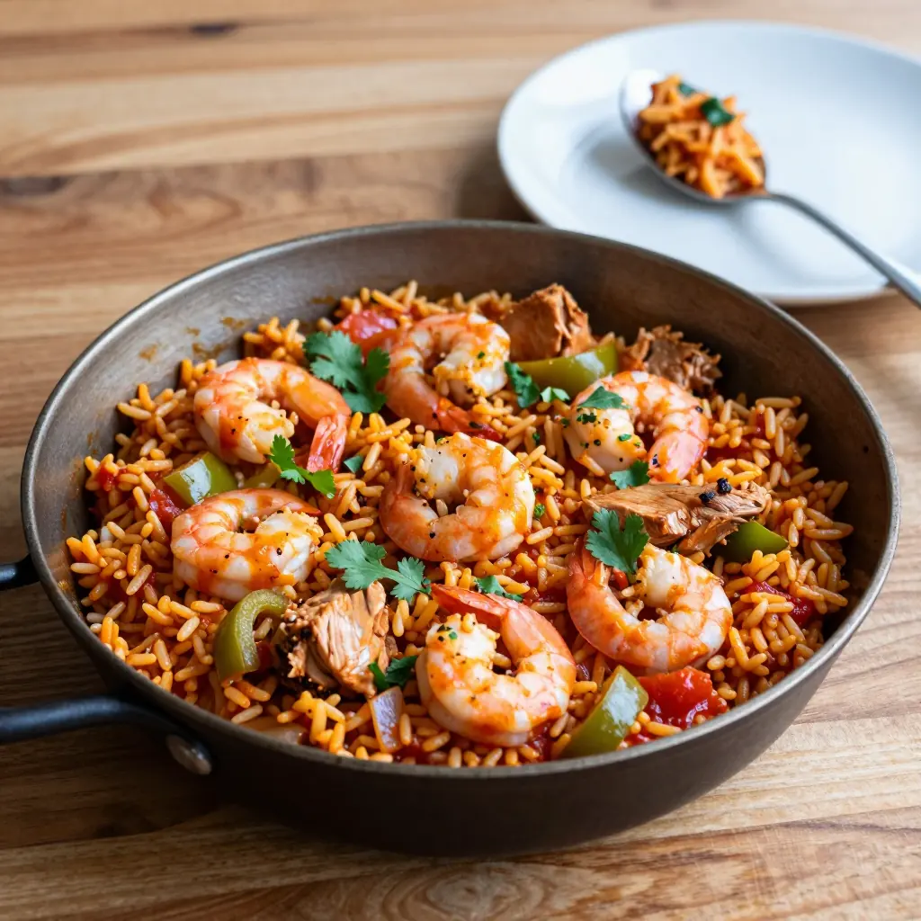 Nationalgericht Gambia: Jambalaya (Rezept)