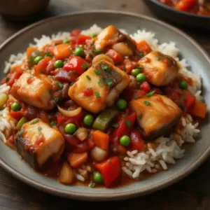 Nationalgericht Gambia: Mbahal Rice (Rezept)