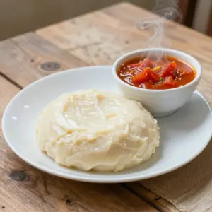Nationalgericht Gambia: Pounded Yam (Rezept)