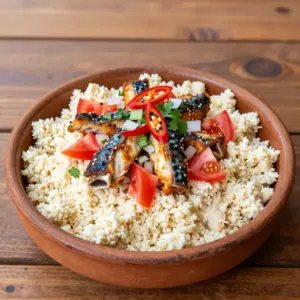 Nationalgericht Ghana: Acheke mit Fisch (Rezept)