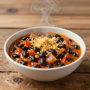 Nationalgericht Ghana: Beans and Gari (Rezept)