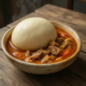 Nationalgericht Ghana: Cassava Fufu (Rezept)