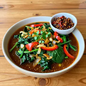 Nationalgericht Ghana: Efo Riro (Rezept)