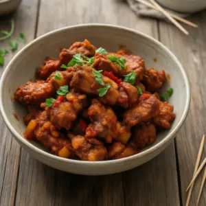 Nationalgericht Ghana: Fried Gizzard with Sauce (Rezept)