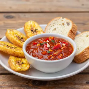 Nationalgericht Ghana: Hot Pepper Sauce (Rezept)