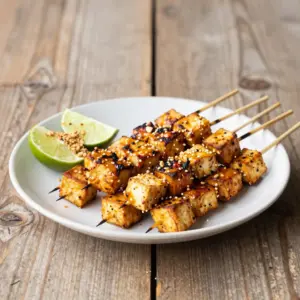 Nationalgericht Ghana: Soya Kebab (Rezept)