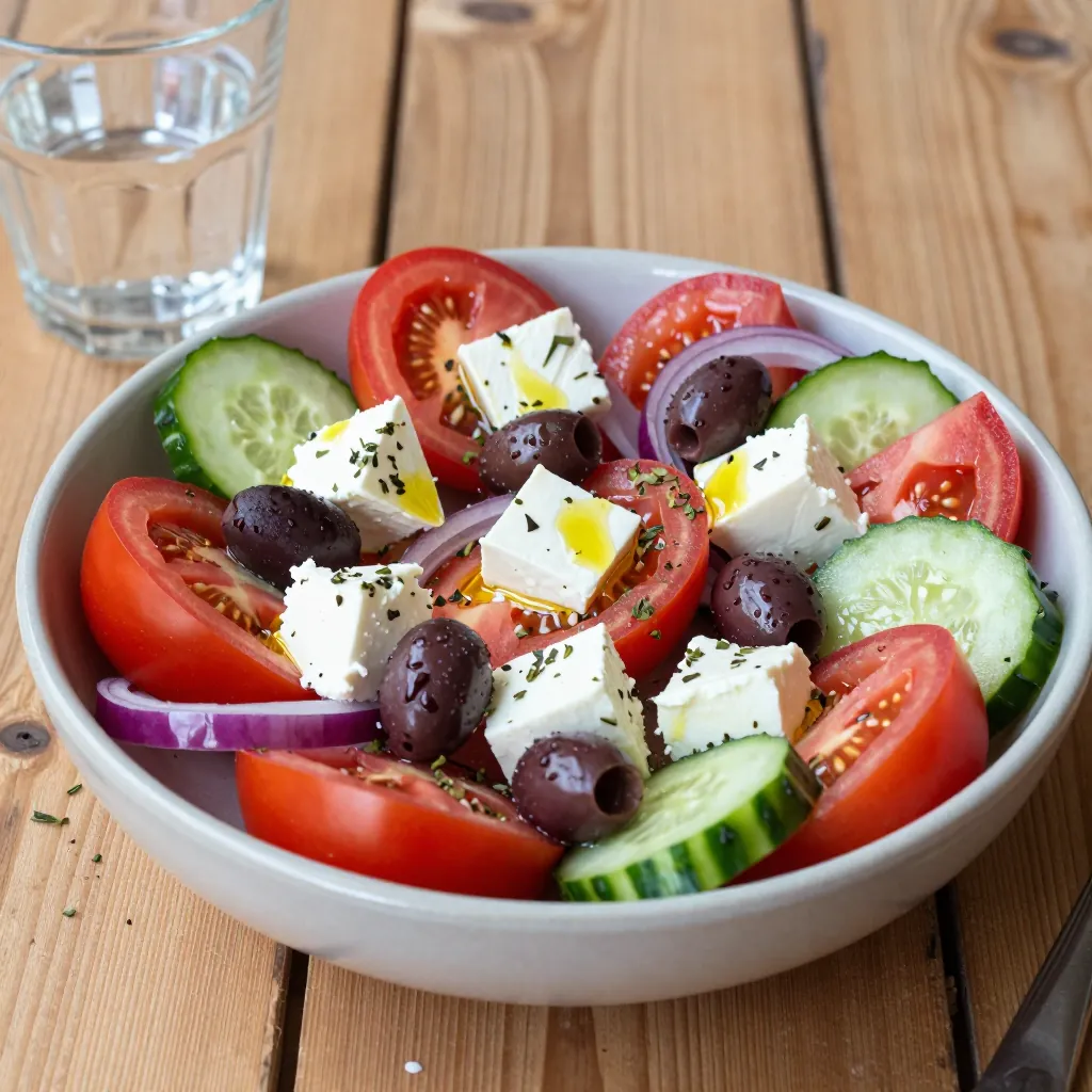 Griechischer Salat.