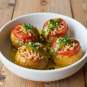Nationalgericht Griechenland: Gemista (Rezept)