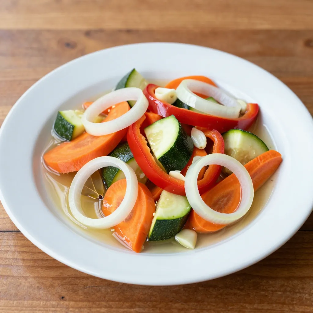 Nationalgericht Guatemala: Verduras en Escabeche (Rezept)