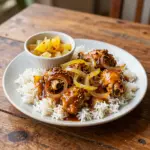 Nationalgericht Guinea: Poulet Yassa (Rezept)