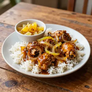 Nationalgericht Guinea: Poulet Yassa (Rezept)