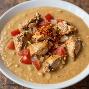 Nationalgericht Guinea: Sauce d’Arachide (Rezept)