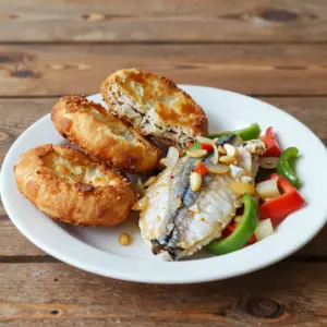 Nationalgericht Guyana: Bake and Saltfish (Rezept)
