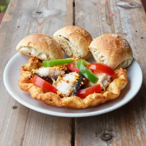 Nationalgericht Guyana: Saltfish and Bake (Rezept)
