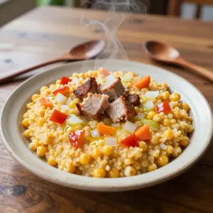 Nationalgericht Haiti: Mais Moulu (Rezept)